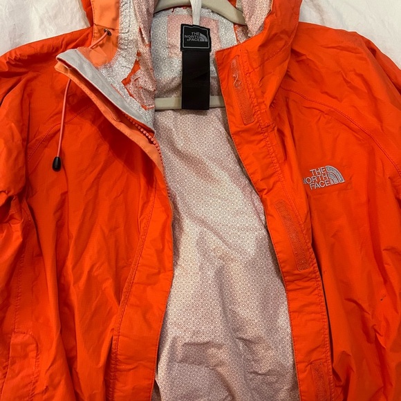 North face Orange Rain jacket - Picture 4 of 6
